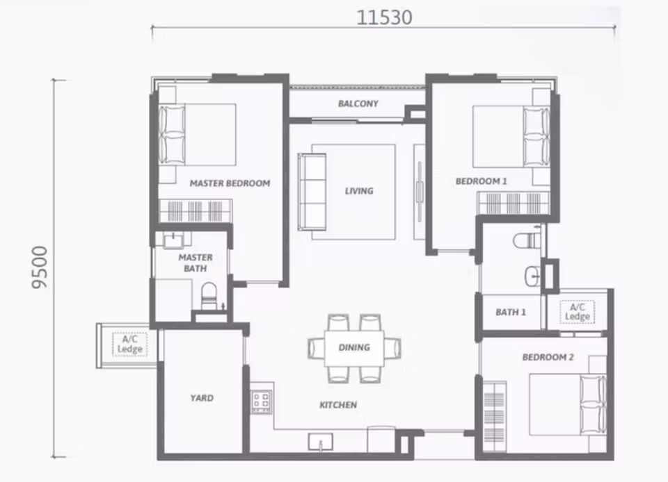 Layout Type B1